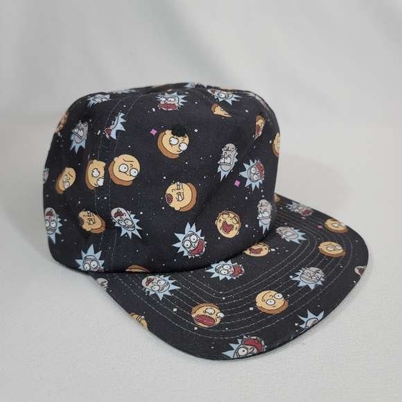 Rick And Morty Bioworld Adult Swim Snapback Adult Hat Cap - Picture 6 of 12